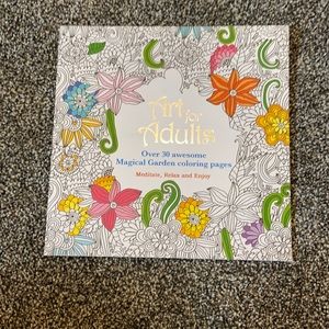 Adult colouring book